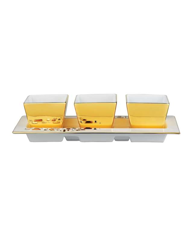 Diana 3 Compartment Dish and Tray
